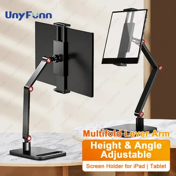 Tragbarer Monitorhalter, erweiterbar, verstellbar, für Laptop, Gaming, Desktop, Klemme, Ständer, Telefon