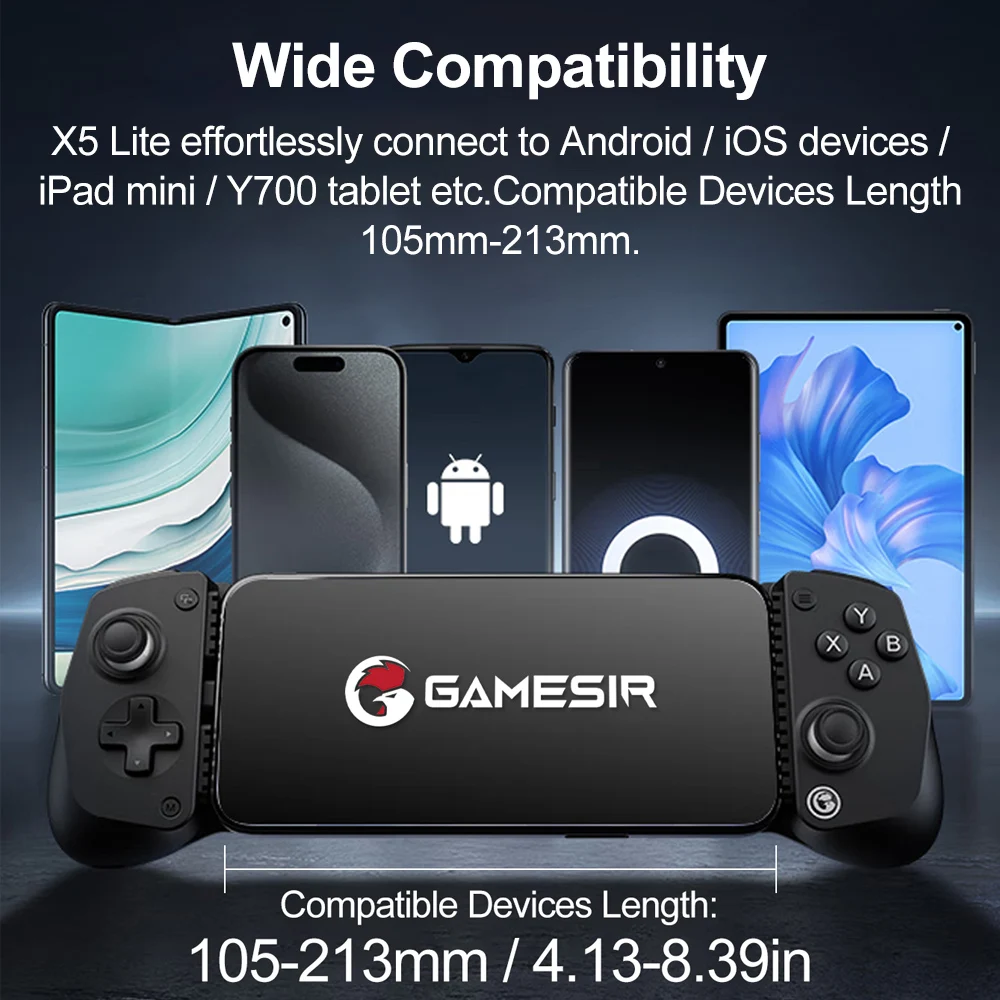 GameSir X5 Lite Handy-Gamepads für iPhone 16 15 Serie iPad – Bild 2