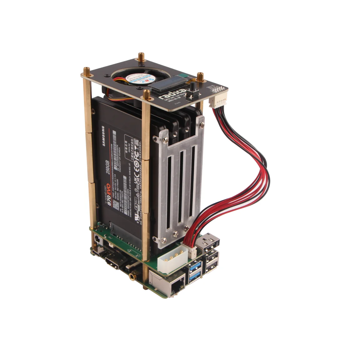 Radxa Penta SATA HAT Top Board, konzipiert für Radxa Penta – Bild 6