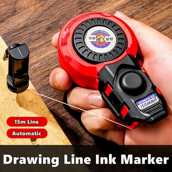 Bau Messwerkzeuge Kunststoff Automatische Zimmermann Manuelle Tinte Marker Kanal Holzbearbeitung Kreide Linie