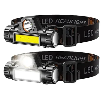 Wiederaufladbare COB LED USB Scheinwerfer Starke Magnetische Leistungsstarke Scheinwerfer Super Helle