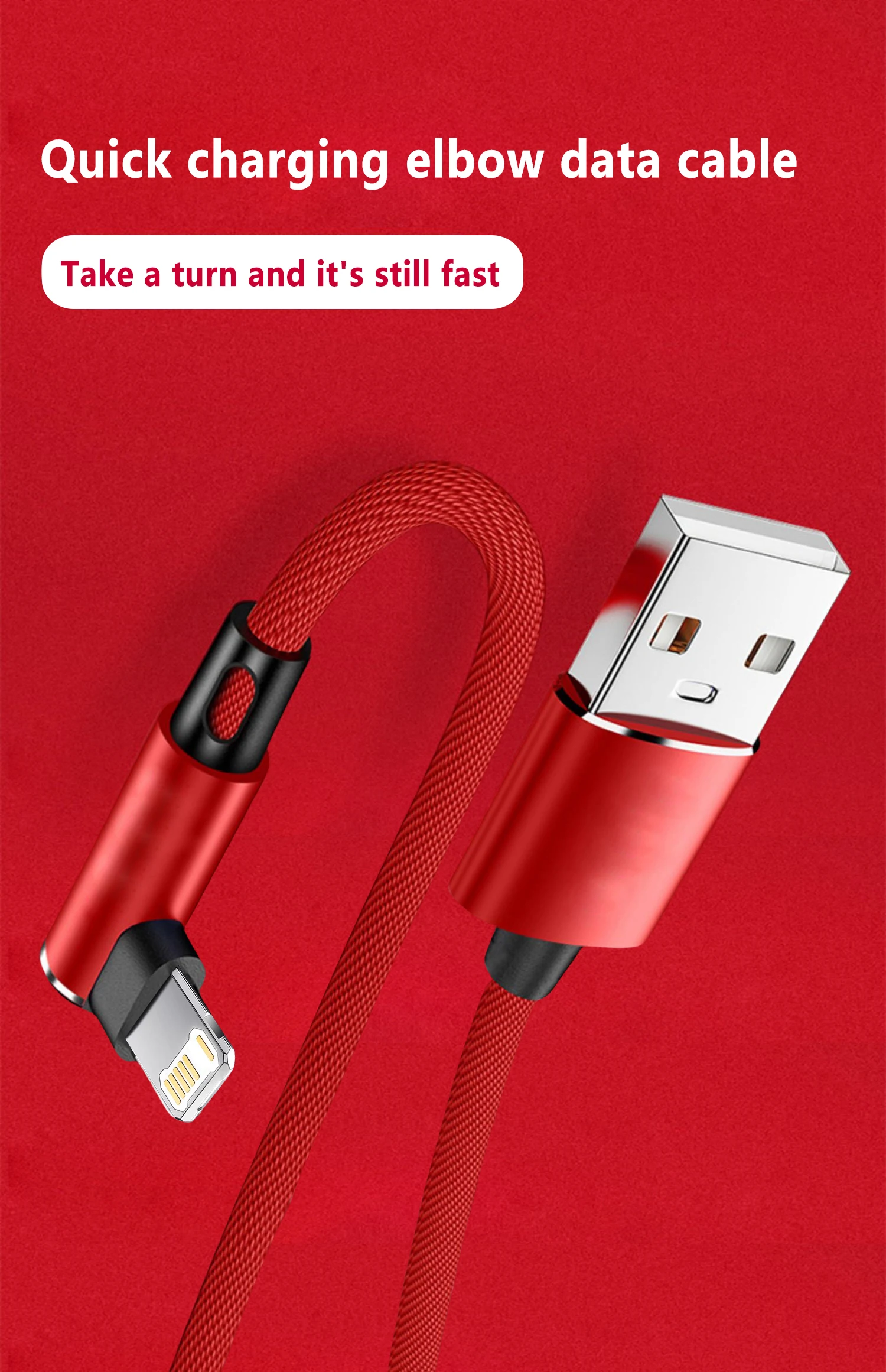 90-Grad-USB-Kabel für iPhone 14 13 12 11 Pro Max X XR 6s 7 8 – Bild 2