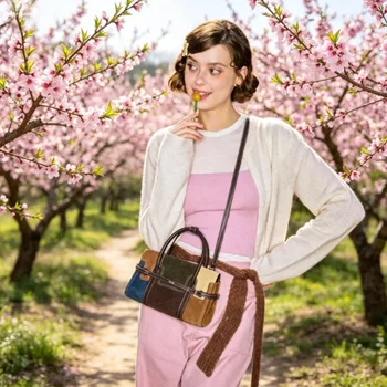 Moderne Damen-Umhängetasche im Designer-Stil, Freizeit-Schultertasche für Outdoor-Aktivitäten und Reisen
