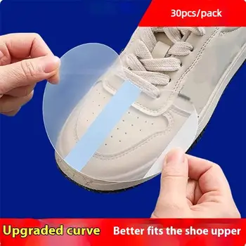 Schuh-Zehen-Regen-Aufkleber, klare Filme, Schuhkopf-Fleckenentfernung, verschleißfest, schmutzabweisend