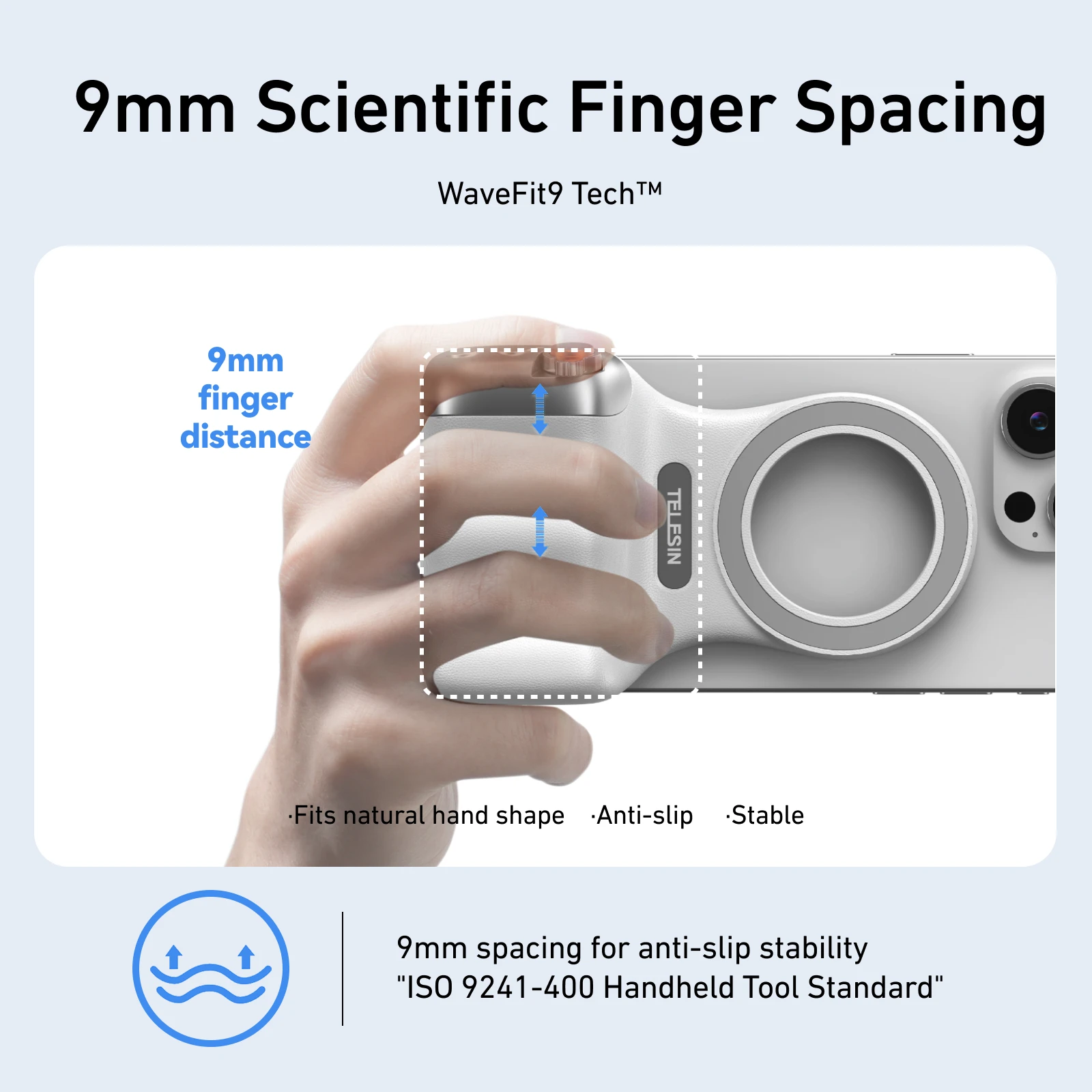 TELESIN Magnetische Telefonkamera Schießen Handgriff – Bild 3