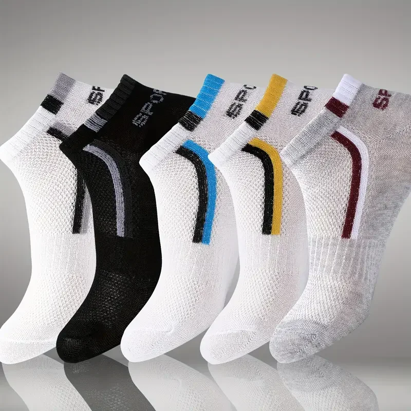 30Pairs Männer Socken Mesh Atmungsaktive Kurze Casual Socken – Bild 2