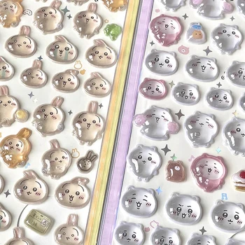 Cartoon-Aufkleber, 3D-Aufkleber, ästhetische Aufkleber, DIY-Scrapbook-Aufkleber, Dekorationen, Partygeschenk