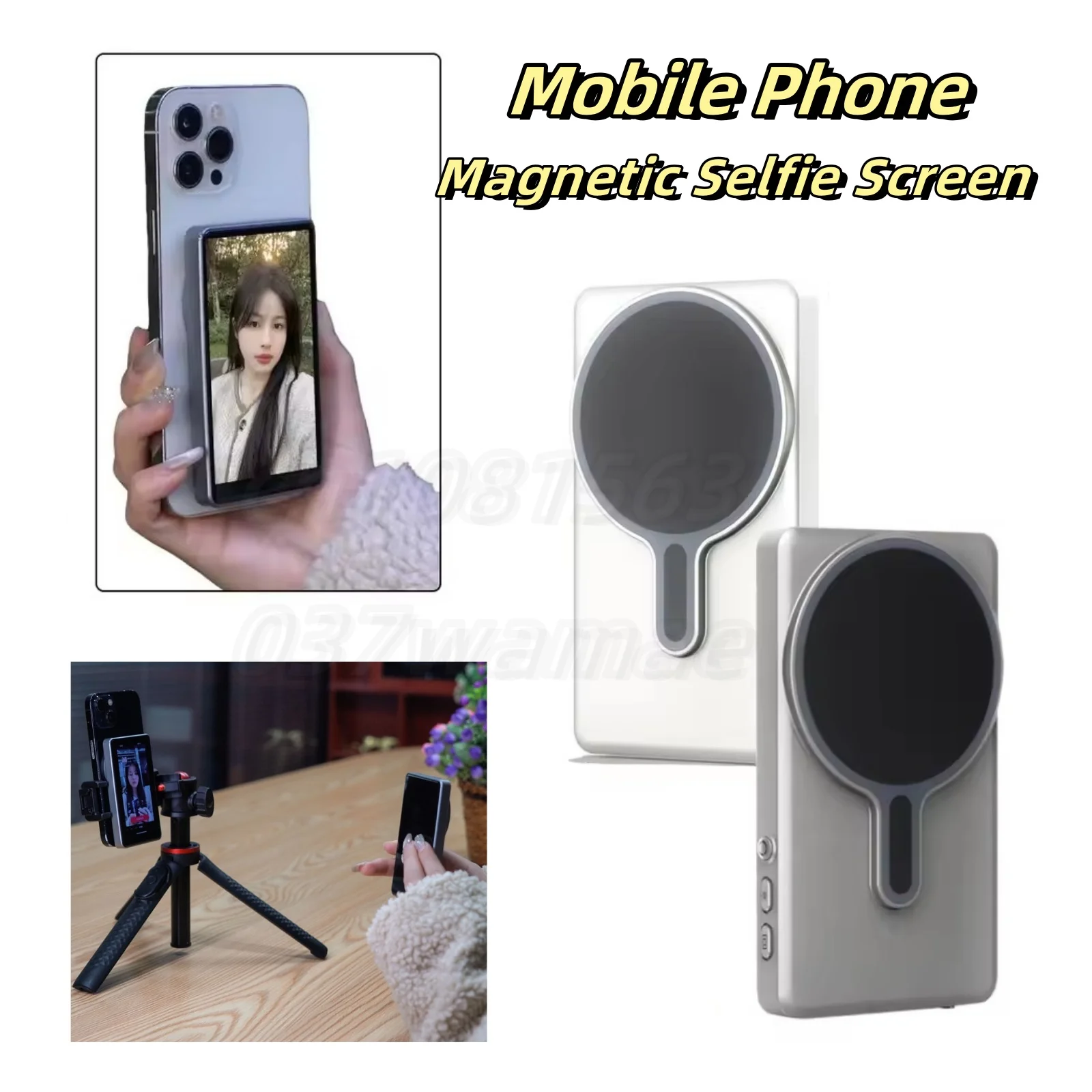 Neue magnetische Telefon Vlog Selfie Monitor Bildschirm für