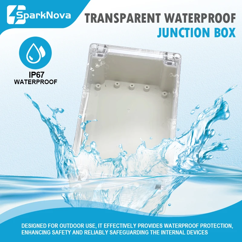 IP67 Kunststoff Transparente Wasserdichte Gehäuse Box für – Bild 2