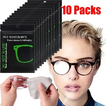 Anti-fog-Wildleder Brillen Tuch Wiederverwendbare Mikrofaser Anti-fog Tuch Objektiv Anti-fog Handy (10 Stück)