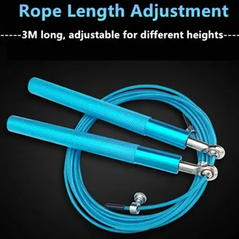 Springseil Professionelles Geschwindigkeits-Lagerseil für Fitness-Workout-Training Boxen Heimtraining