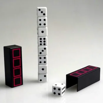 Turm der Würfel Zaubertricks Lustige Nahaufnahme Illusionen Gimmicks Mentalismus Requisiten