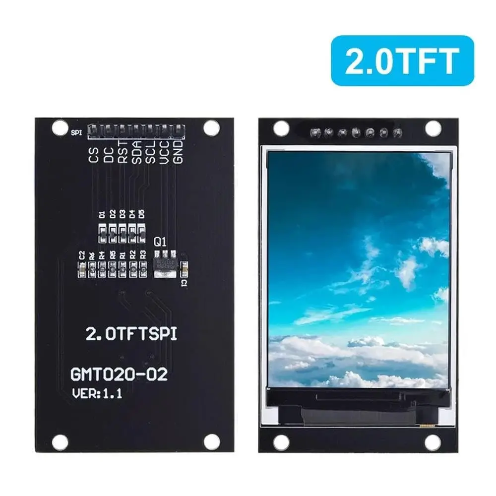 2,0-Zoll-TFT-Display OLED LCD-Laufwerk IC ST7789V 240RGBx320