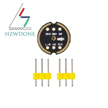 Omnidirektionales Mikrofonmodul, I2S-Schnittstelle, INMP441 MEMS, hohe Präzision, geringer Stromverbrauch