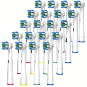 Ersatz-Zahnbürstenköpfe, kompatibel mit Oral-B Braun Professionelle elektrische Zahnbürstenköpfe, Bürstenköpfe