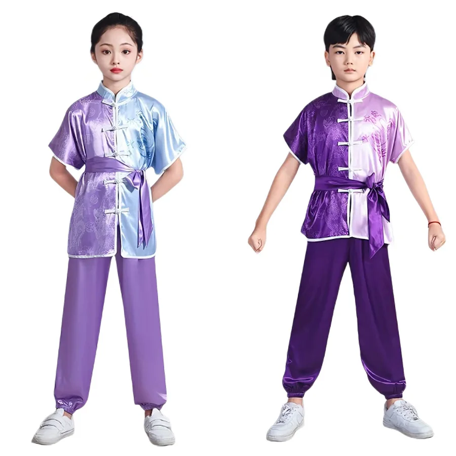 Kinder Chinesische Kampfkunst-Uniformen Übungs- und