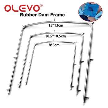 Dental Kofferdamrahmen-Klemmenset Halter Autoklavierbar Edelstahl 1 Stk. Chirurgische Klemmen Zahnmedizinische