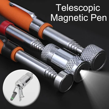 Tragbarer Mini-Teleskop-Magnet-Magnetstift, praktische Werkzeuge, Kapazität zum Aufnehmen von Muttern, Bolzen