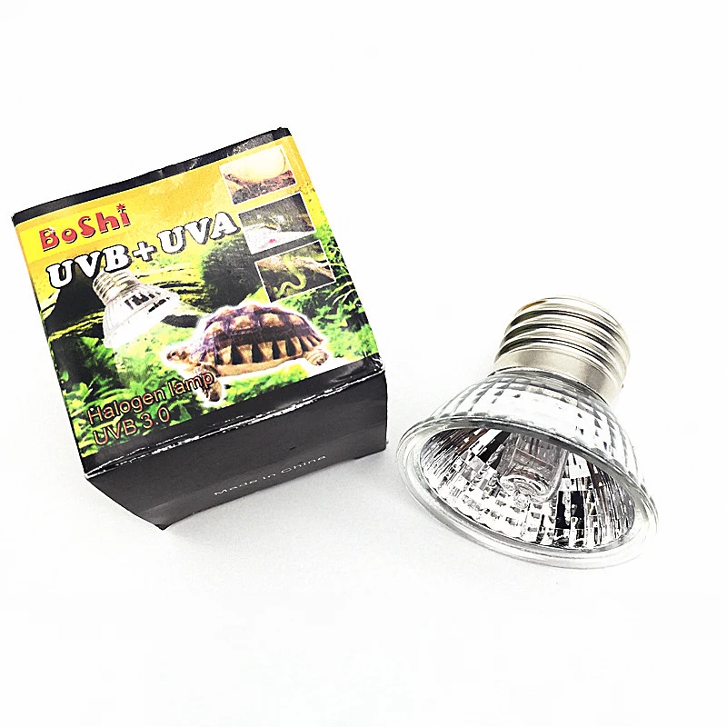 Reptil Lampe 25/50/75W UVA + UVB 3,0 Pet Wärme Lampe Lampe