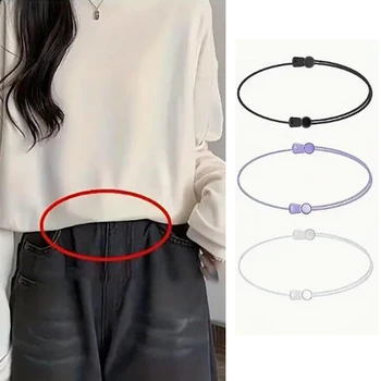 Verstellbares Crop-Band zum Tucking-Pullover und Hemd, das elastische Tucking-Band zum Ändern des (3 Stück)