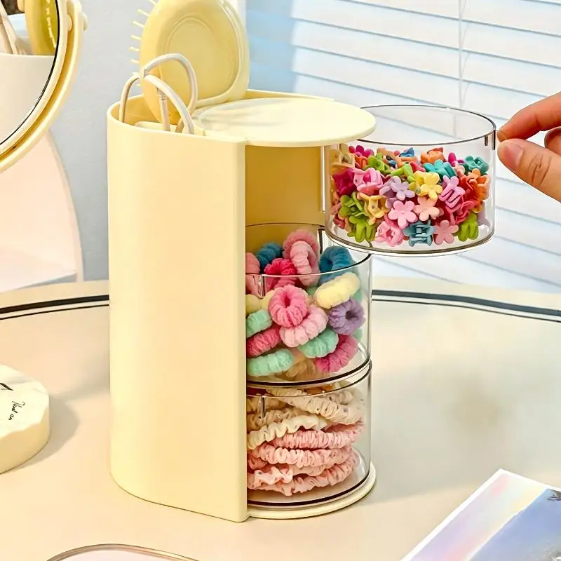 Organizer für Haaraccessoires mit Haarbürstenhalter – Bild 6