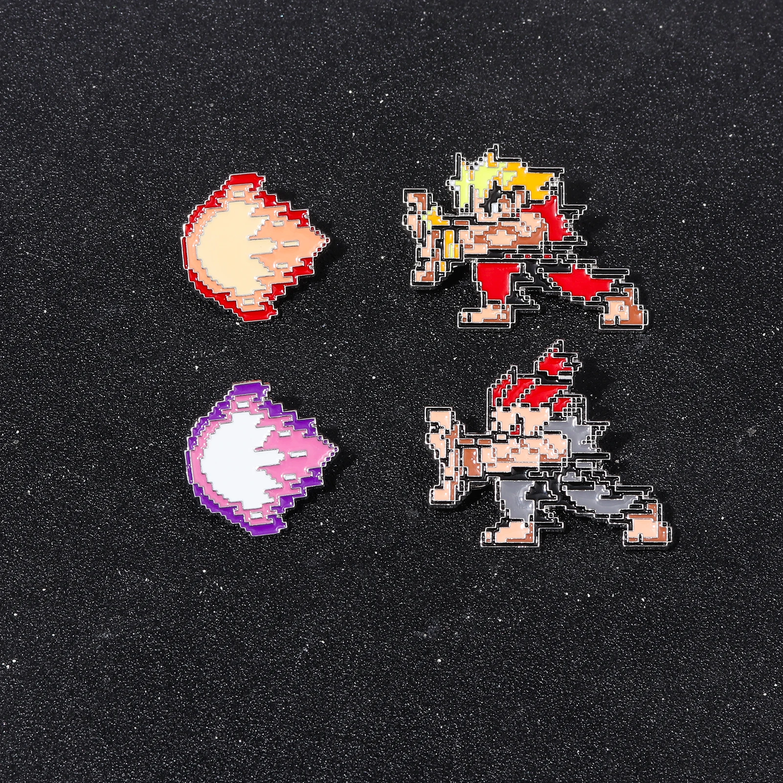 Kreative Kindheit Arcade Pixel Spiel Emaille Pins Peripherie – Bild 2