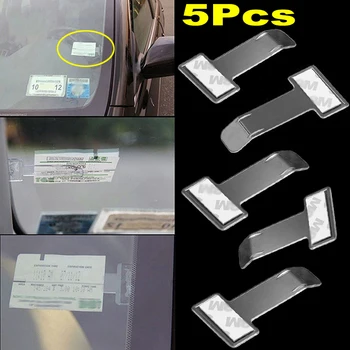 Auto Styling Parkplatz Ticket Halter Verschluss Karte Halter Rechnung Quittung Montage Verschluss Kunststoff