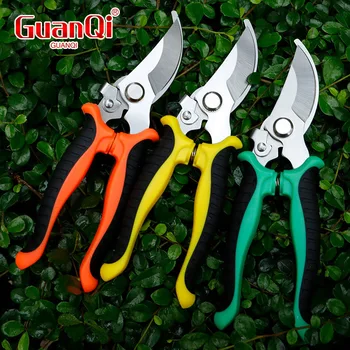 Gartenschere, ergonomischer Griff mit scharfen Klingen, langlebige Gartenschere zum Ernte von Blumen, Obst
