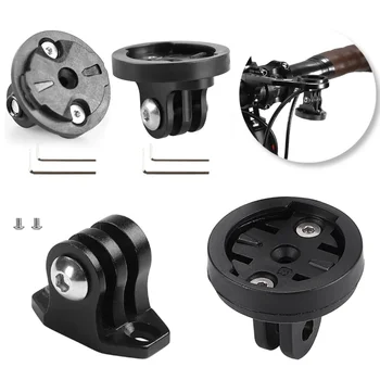 Fahrrad Computer halter Basis Fahrrad Kamera halterung Adapter Aluminium legierung Fahrrad kamera Licht