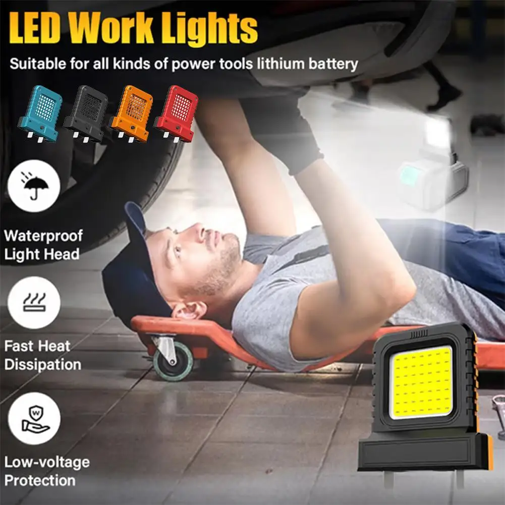 LED-Arbeitsleuchte für 21-V-Werkzeugakkus – Bild 3