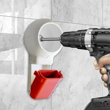 Bohrstaubsammler mit drehbarer Verbindung, Bohrstaubschutz für elektrische Bohrmaschine, Staubfänger-Werkzeug