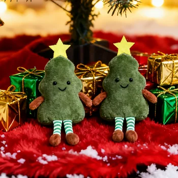 Weihnachten Neujahr Dekoration Nette Plüsch Avocado Anhänger Weihnachten Baum Puppe Home Party Festival
