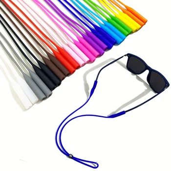 Mode Sport Brillen Retainer Candy Farbe Silikon Sonnenbrille Frauen Männer Brillen Riemen Einstellbare Gläser