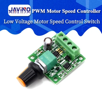 DC 1,8 V 3 V 5 V 6 V 12 V 2A PWM Motor Drehzahlregler Niederspannung Motordrehzahl Steuerschalter PWM
