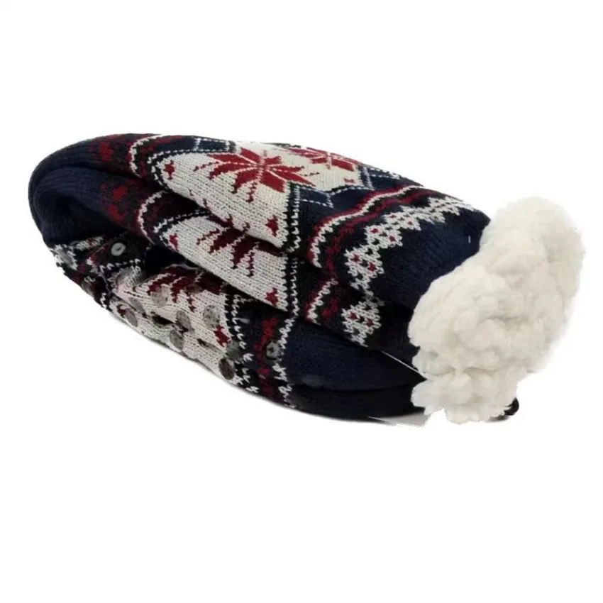 Wintersocken für Herren, flauschig, warm, kurz, plus Samt – Bild 6