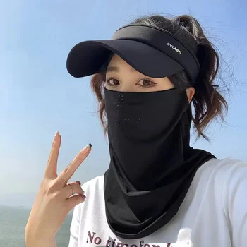 Sommer UV-Schutz Outdoor Neck Wrap Cover Sport Sonnenschutz Eis Seide Maske Gesichtsbedeckung Hals Wrap Cover