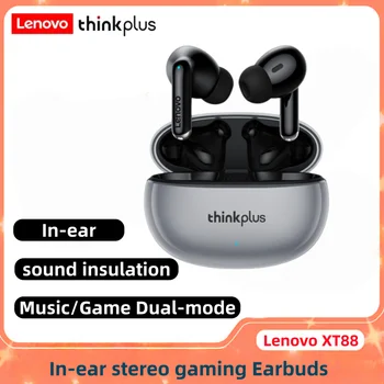 Lenovo Thinkplus XT88 In-Ear Bluetooth-Kopfhörer mit Dual-Mikrofonen, Stereo-Geräuschunterdrückung, Bass HIFI