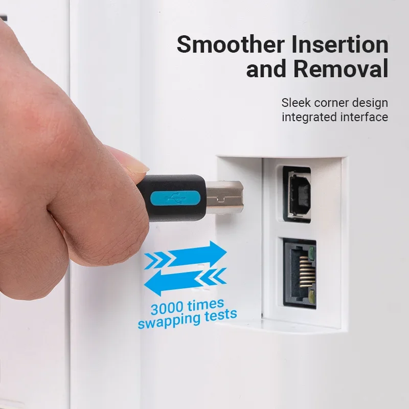 Vention USB-Druckerkabel, USB-Stecker auf A-Stecker, USB – Bild 5