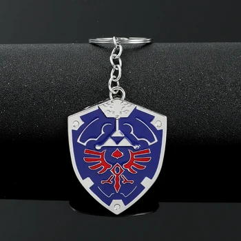 The Legend of Zelda Anhänger-Schlüsselanhänger für Männer und Frauen Vintage Triforce Dreieck Amulett