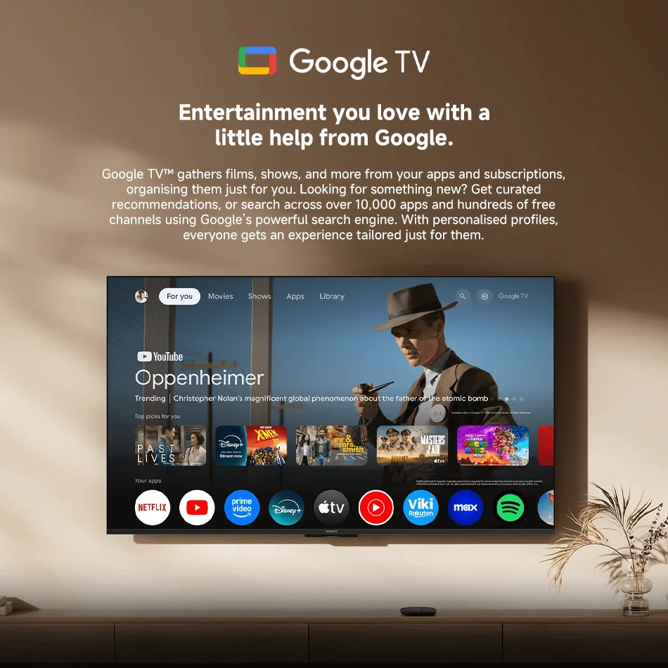 Android TV Box S 3. Gen, 4K, Google TV, Wi-Fi 6 – Bild 5