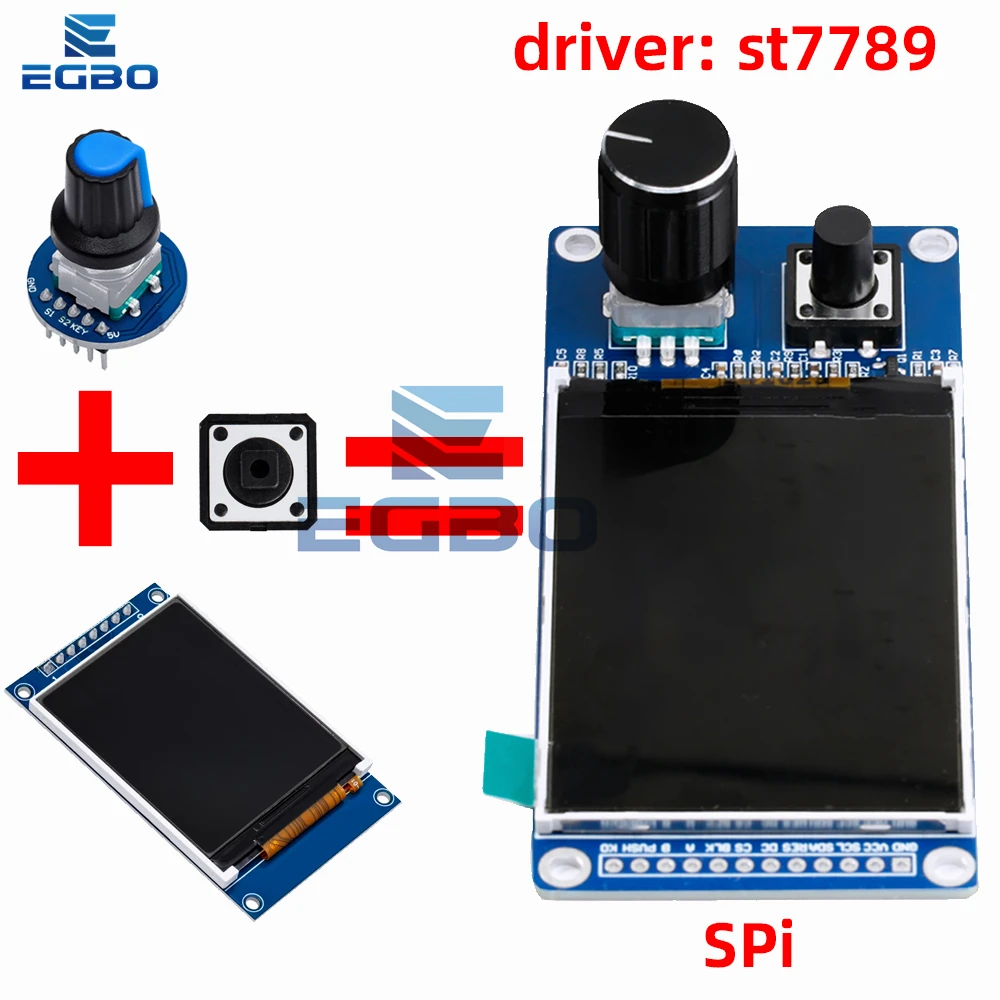 1,8-Zoll-/2,4-Zoll-TFT-LCD-Display mit kombiniertem – Bild 4