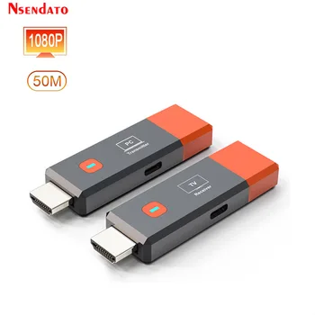 HDMI Wireless Sender und Empfänger 1080P 50M HDMI Wireless Video TV Stick Display Extender für Kamera Laptop