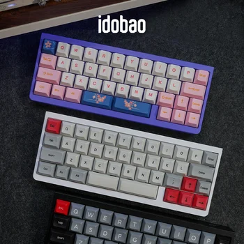 Idobao ID42 Weiße Tastatur, PC, kabelgebundene Tastatur, mechanische Mini-Tastatur, 40 QMK VIA-Tastatur