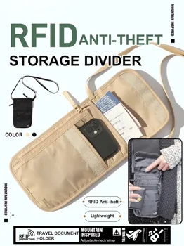 Reise dokumenten tasche leichte multifunktion ale Aufbewahrung tasche Pass halter Handy-Aufbewahrung