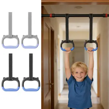 Turnringe für Kinder, Verstellbare Hängeriemen für Indoor-Klimmzüge, Hängematte zum Spielen, Kinder-Fitness