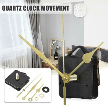 Quarz DIY Wanduhr Bewegung Spindel Mechanismus Hände Wand Dekor Reparatur Kit 1,5 V Ohne Batterie