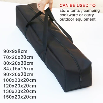 Outdoor Camping Aufbewahrungstasche Canvas Baldachin Pole Bag Camping Zelt Swag Aufbewahrungstasche Reise
