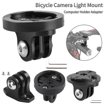Fahrrad Computer Halterung Fahrrad Kamera Scheinwerfer Halter Adapter für Garmin für Gopro Halterung Adapter