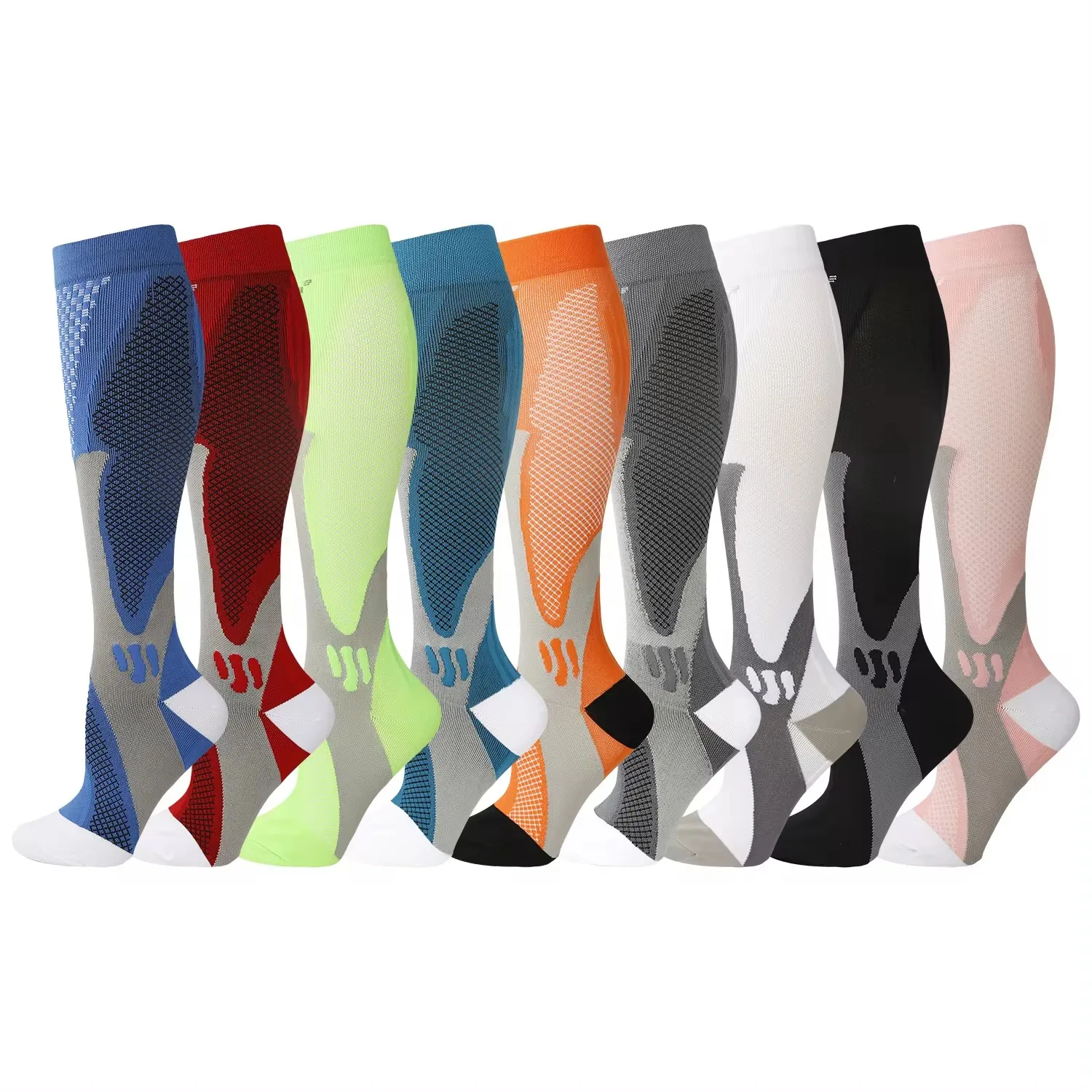1 PAAR Kompressionssocken Sportsocken Medizinische – Bild 5