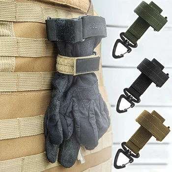 Mehrzweck-Nylon-Handschuhe, Haken, Arbeitshandschuhe, Sicherheitsclip, Outdoor, taktisches Kletterseil